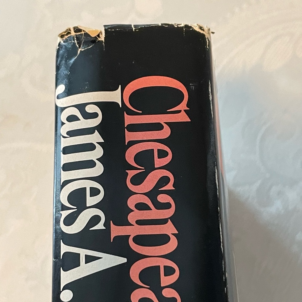James A. Michener “Chesapeake” First Edition hardcover book - Picture 16 of 16